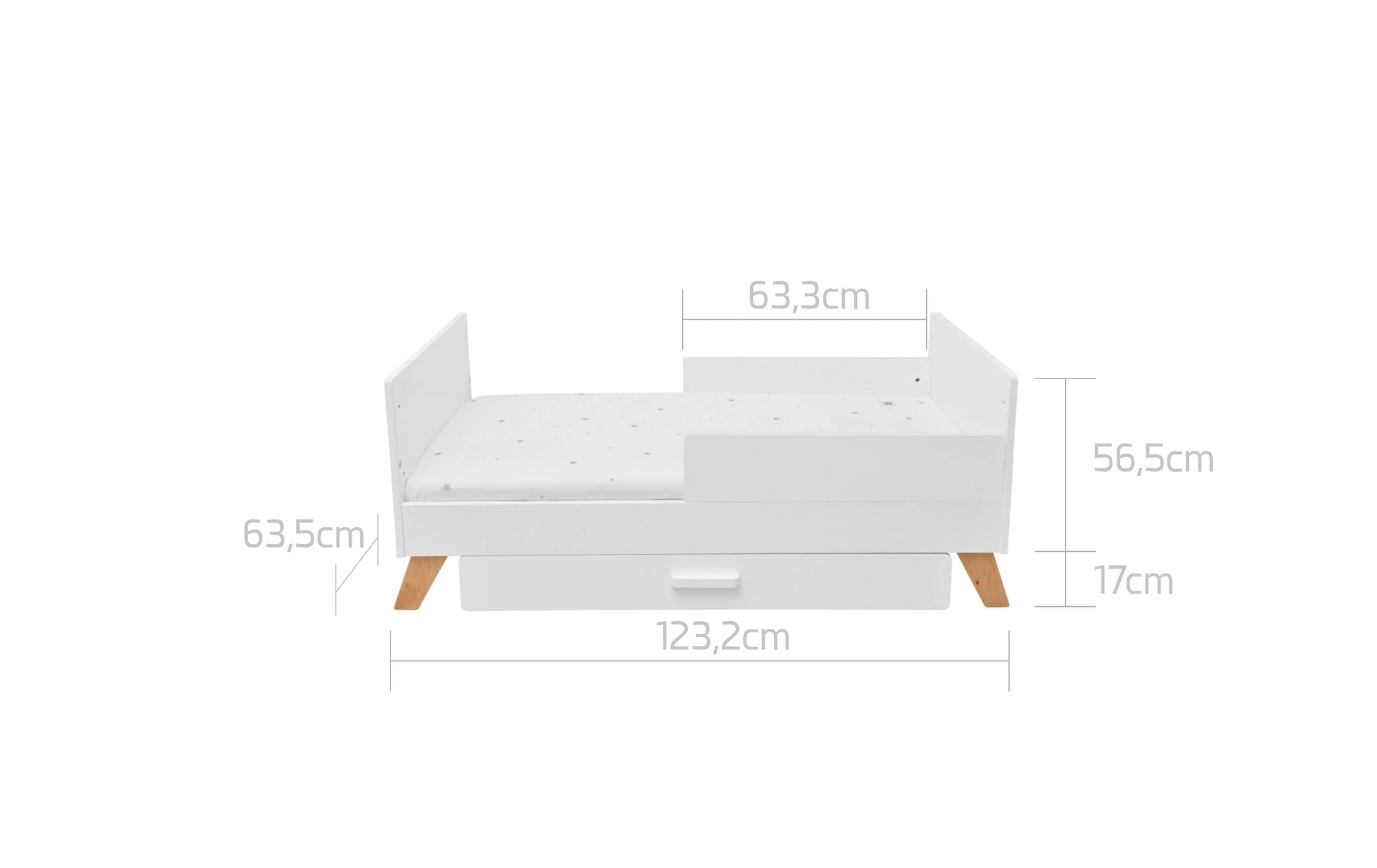 Hoppa Kinderbett 60x120